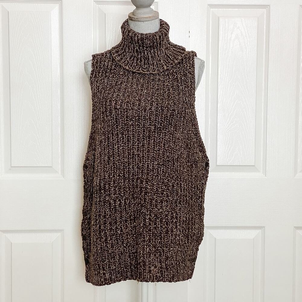 FREE PEOPLE Valentina Chunky Cowl Neck Sweater